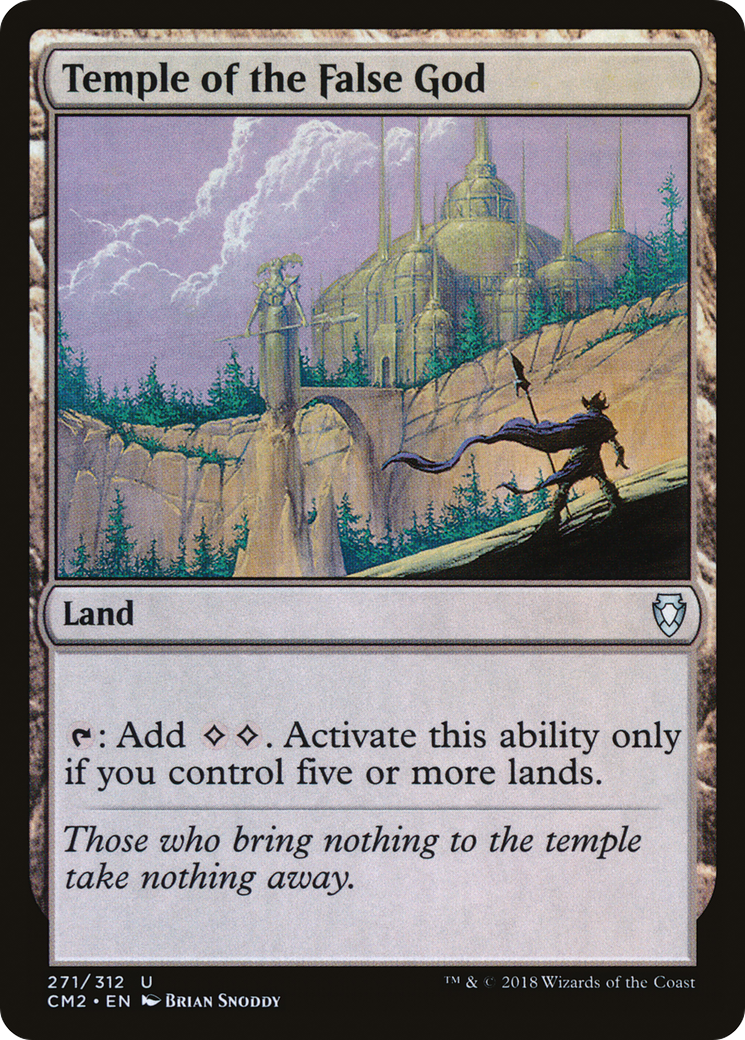 Image of Temple of the False God (271/312) [Commander Anthology Volume II]