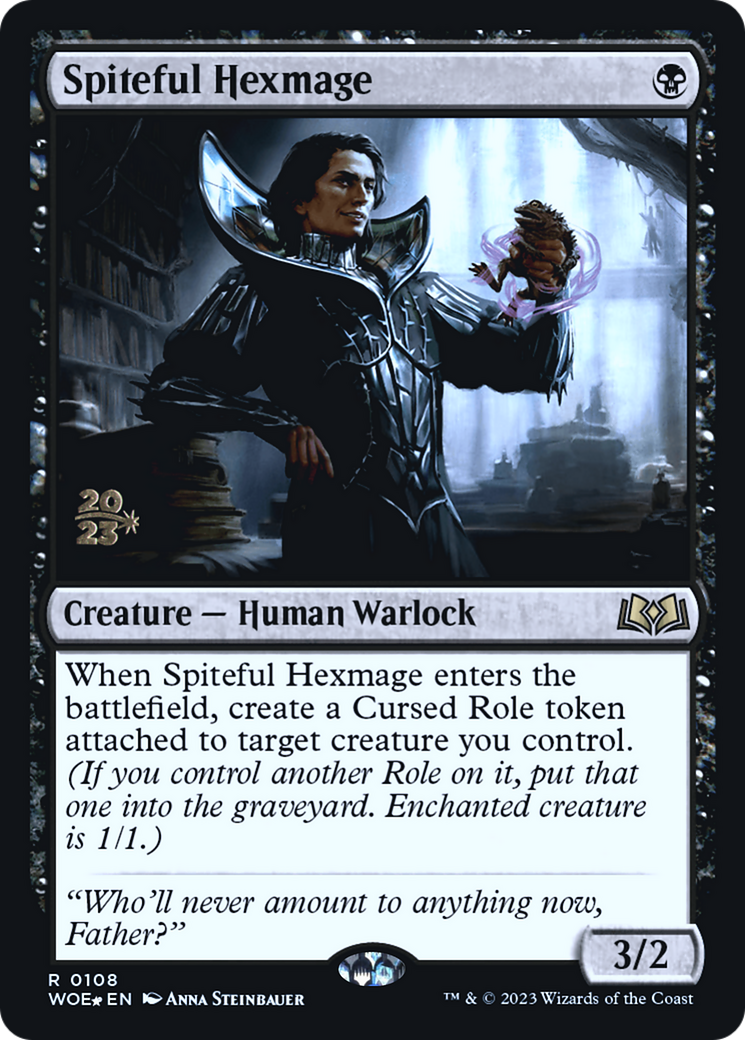 Image of Spiteful Hexmage [Wilds of Eldraine Prerelease Promos]