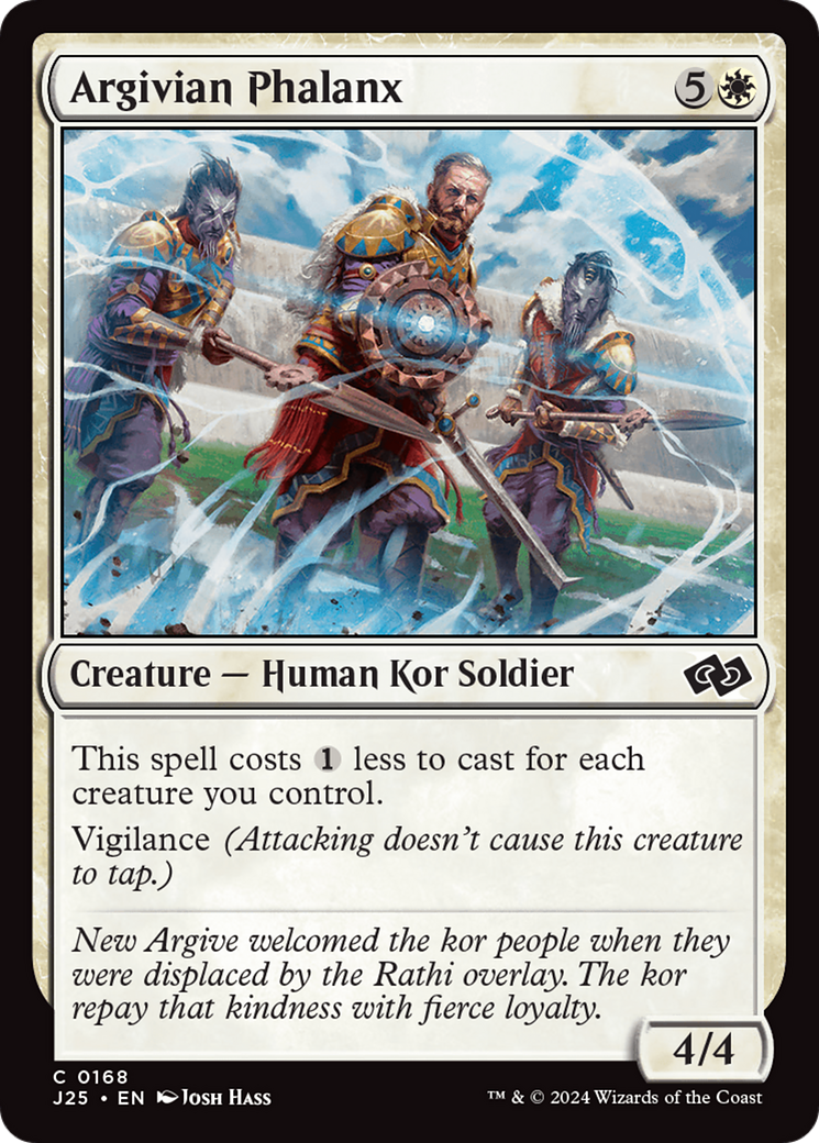 Image of Argivian Phalanx [Foundations Jumpstart]
