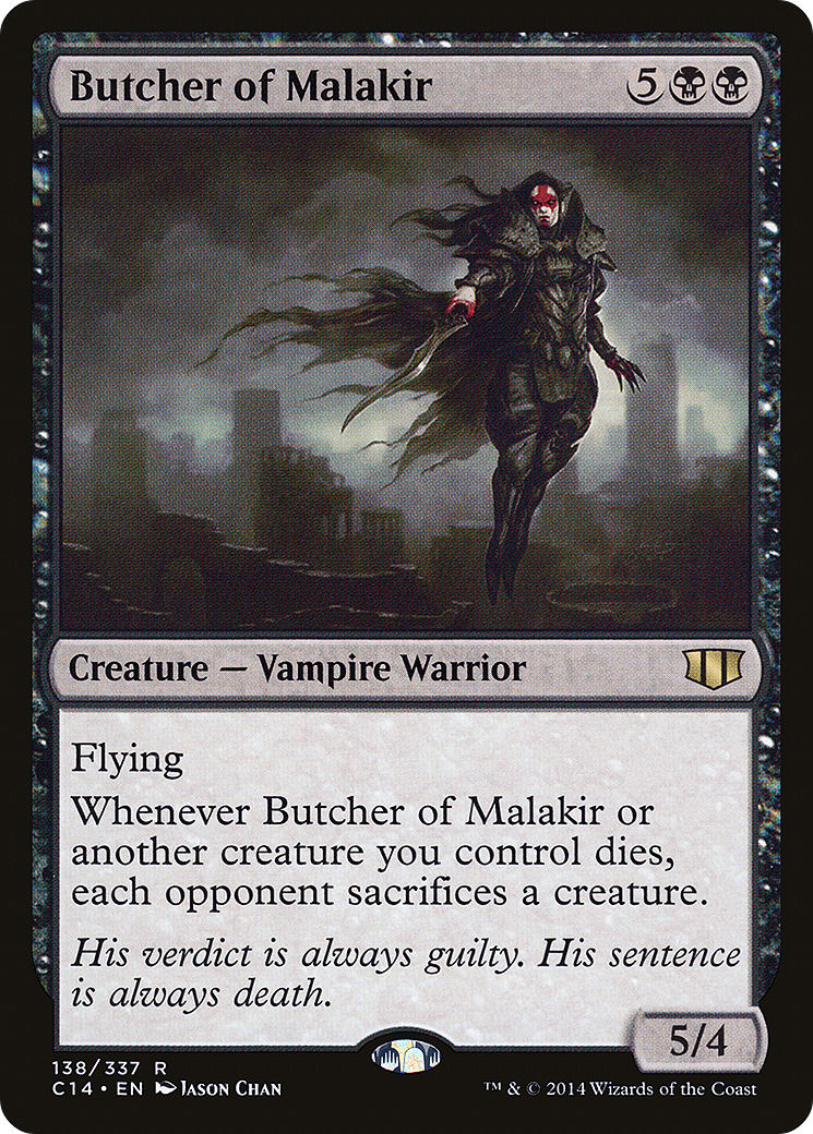 Image of Butcher of Malakir [Commander 2014]