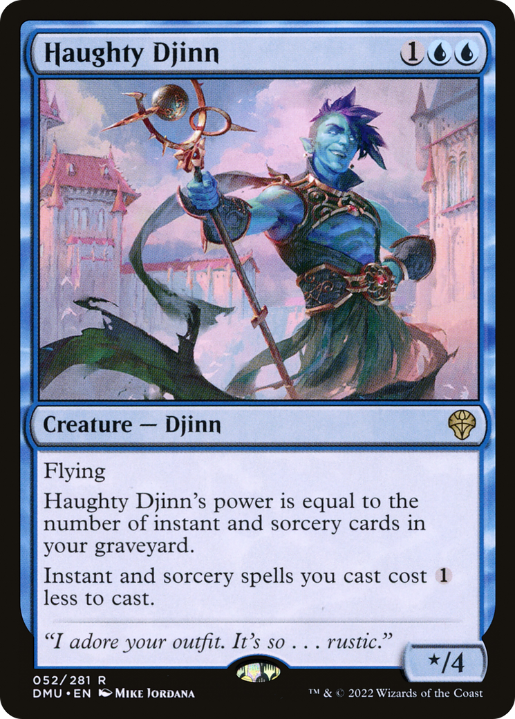 Image of Haughty Djinn [Dominaria United]