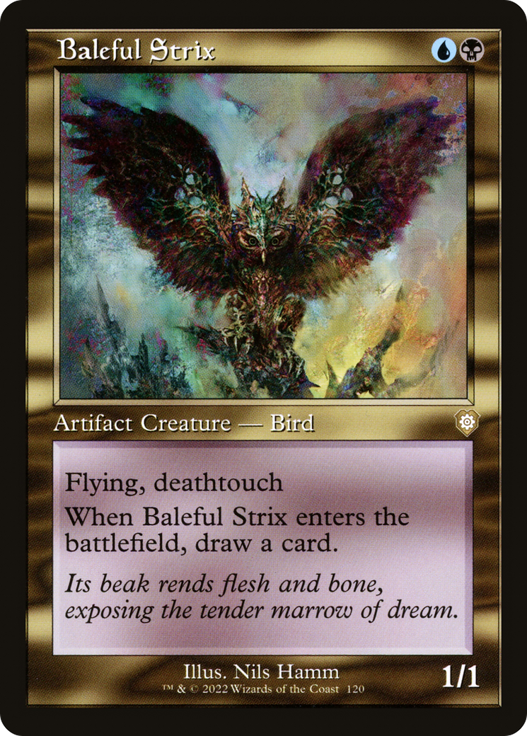 Image of Baleful Strix (Retro) [The Brothers' War Commander]