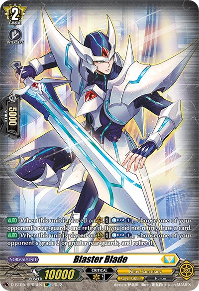 Image of Blaster Blade (D-BT05/SP05EN) [Triumphant Return of the Brave Heroes]