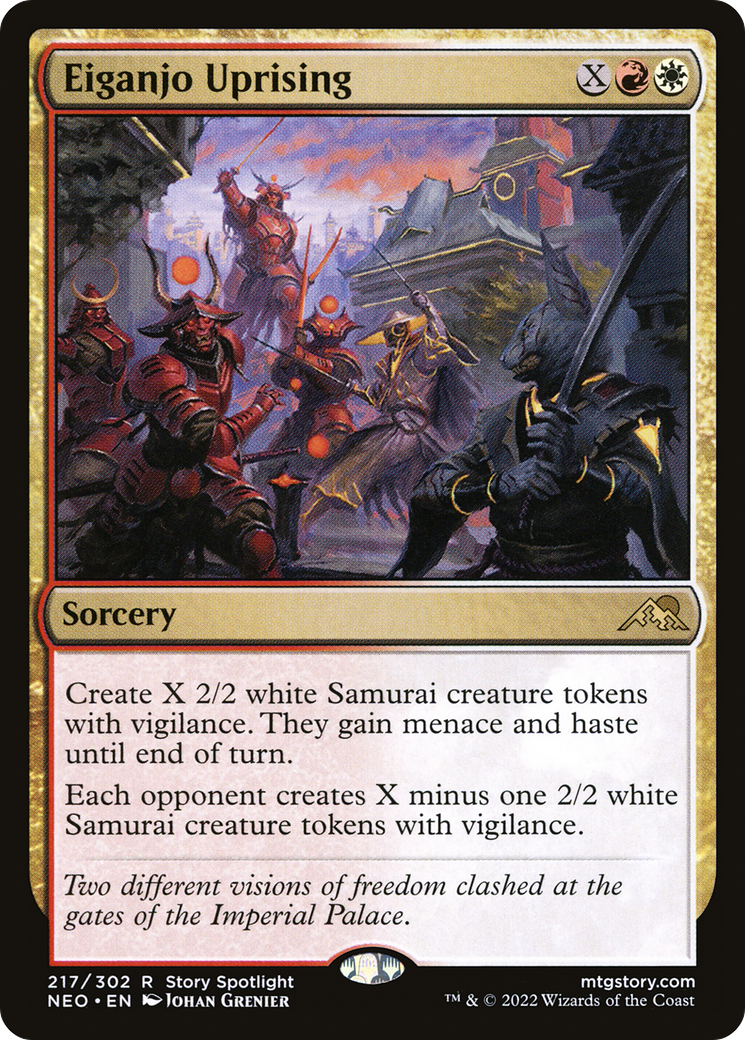 Image of Eiganjo Uprising [Kamigawa: Neon Dynasty]