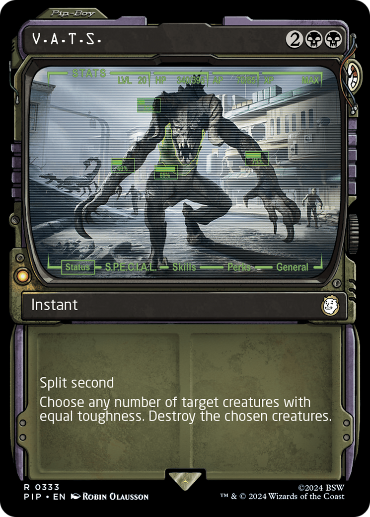 Image of V.A.T.S. (Showcase) [Fallout]