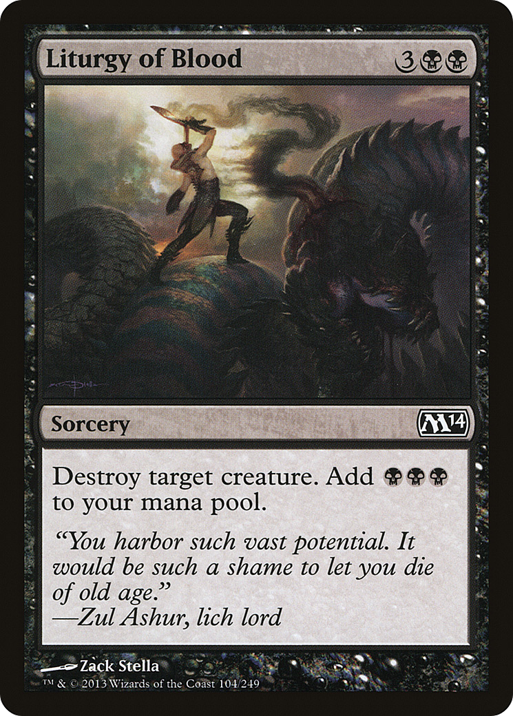 Image of Liturgy of Blood [Magic 2014]