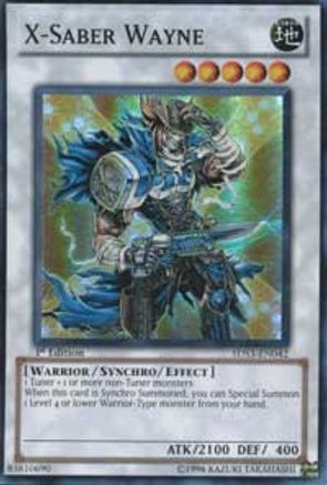 Image of X-Saber Wayne [5DS3-EN042] Super Rare