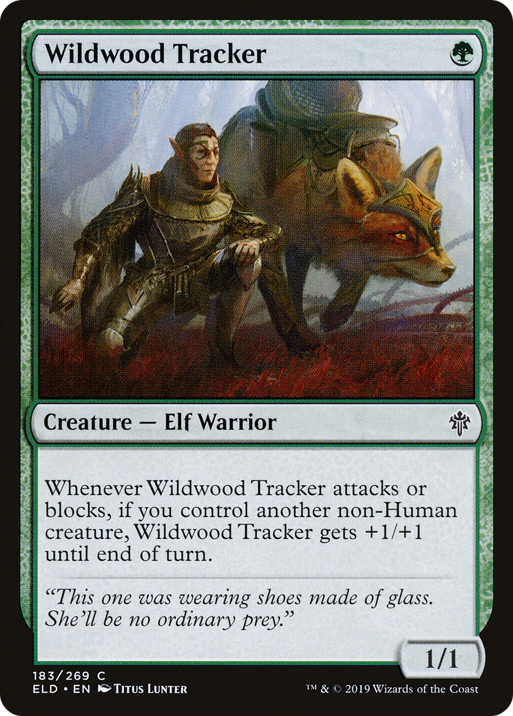 Image of Wildwood Tracker [Throne of Eldraine]