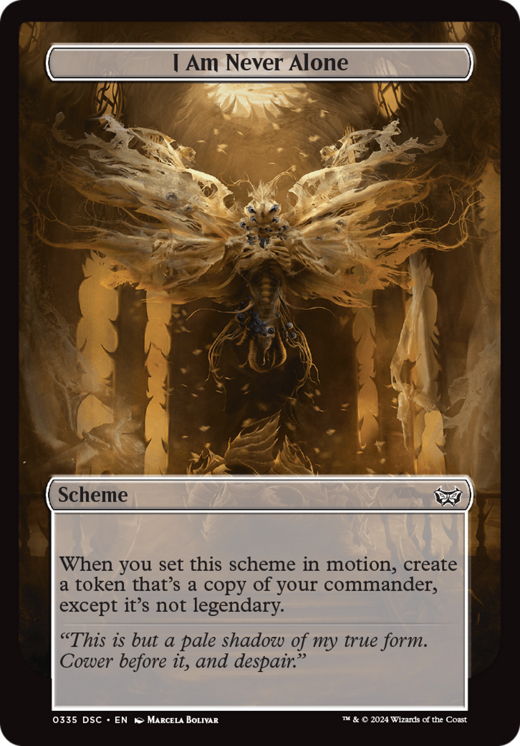 Image of I Am Never Alone (Full Art) [Duskmourn: Archenemy]