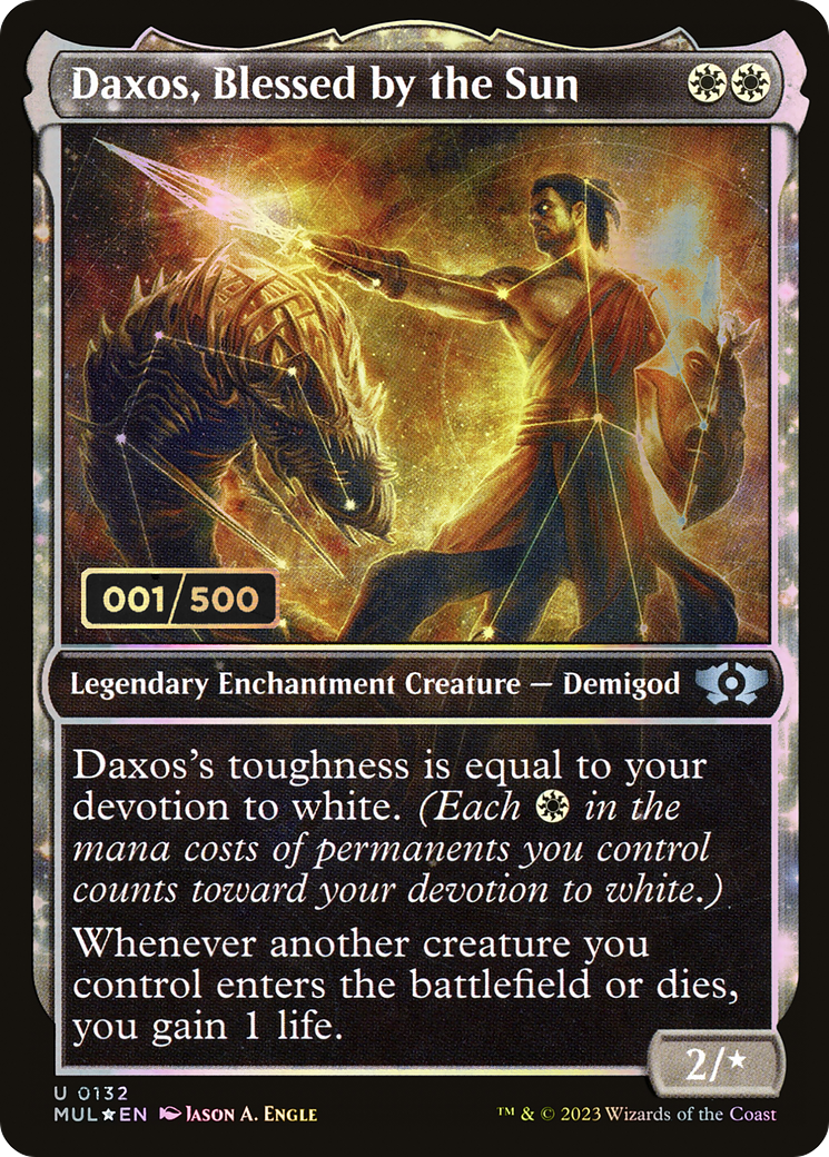 Image of Daxos, Blessed by the Sun (Serialized) [Multiverse Legends]