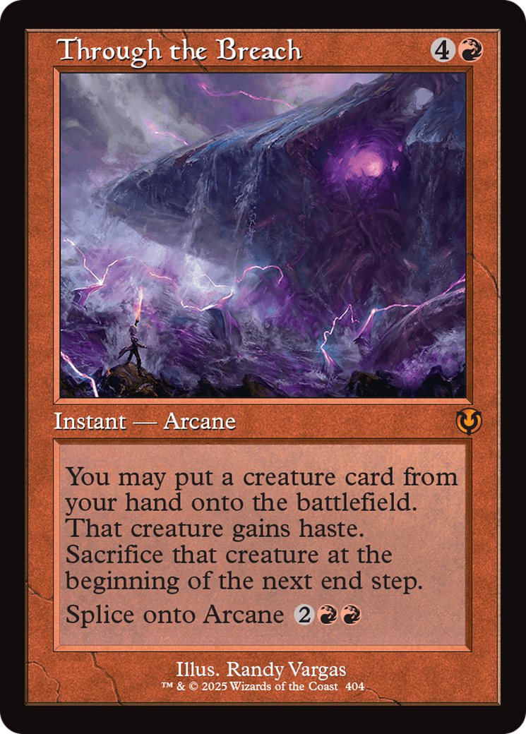 Image of Through the Breach (Retro Frame) [Innistrad Remastered]