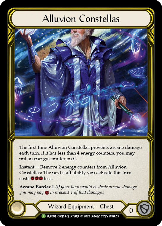Image of Alluvion Constellas (Golden) [FAB084] (Promo)  Cold Foil
