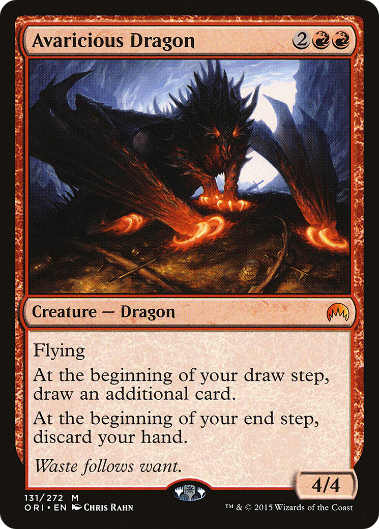 Image of Avaricious Dragon [Magic Origins]