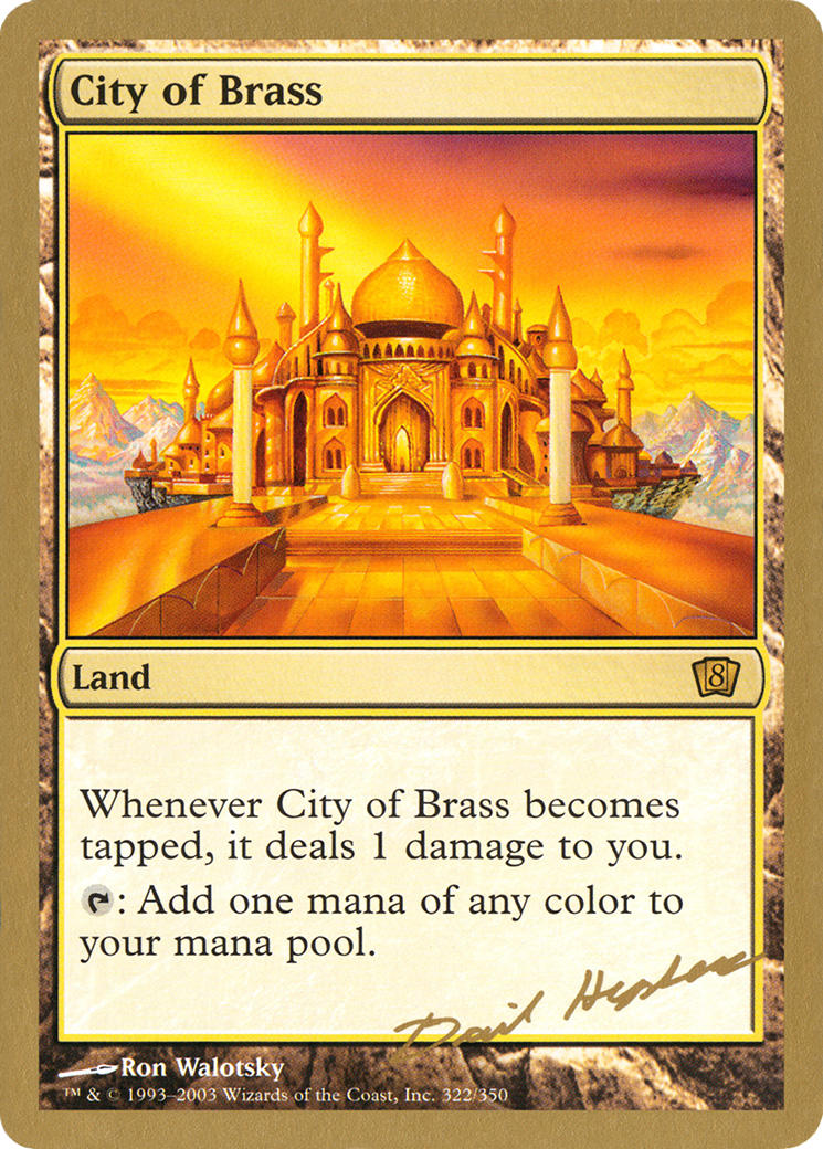 Image of City of Brass (Dave Humpherys) [World Championship Decks 2003]