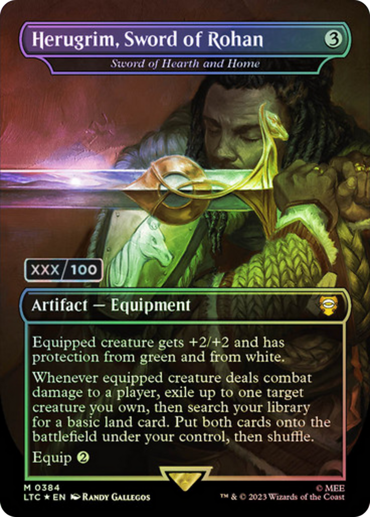 Image of Herugrim, Sword of Rohan - Sword of Hearth and Home (Serialized) [The Lord of the Rings: Tales of Middle-Earth Commander]
