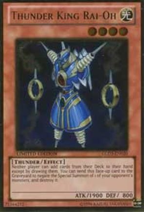 Image of Thunder King Rai-Oh [GLD3-EN020] Gold Rare