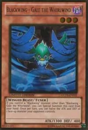 Image of Blackwing - Gale the Whirlwind [GLD3-EN021] Gold Rare