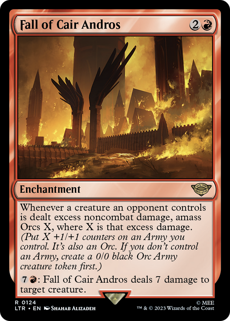 Image of Fall of Cair Andros [The Lord of the Rings: Tales of Middle-Earth]