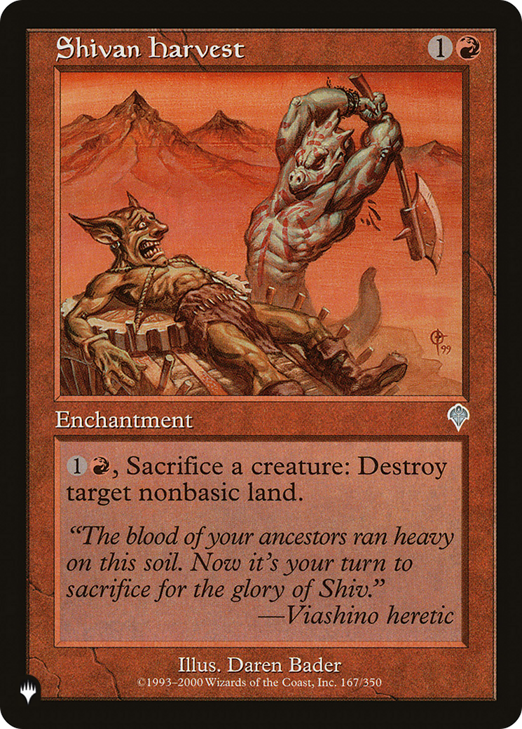 Image of Shivan Harvest [The List]