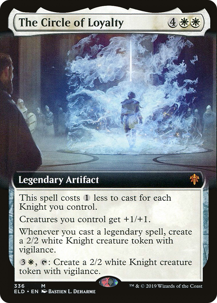 Image of The Circle of Loyalty (Extended Art) [Throne of Eldraine]