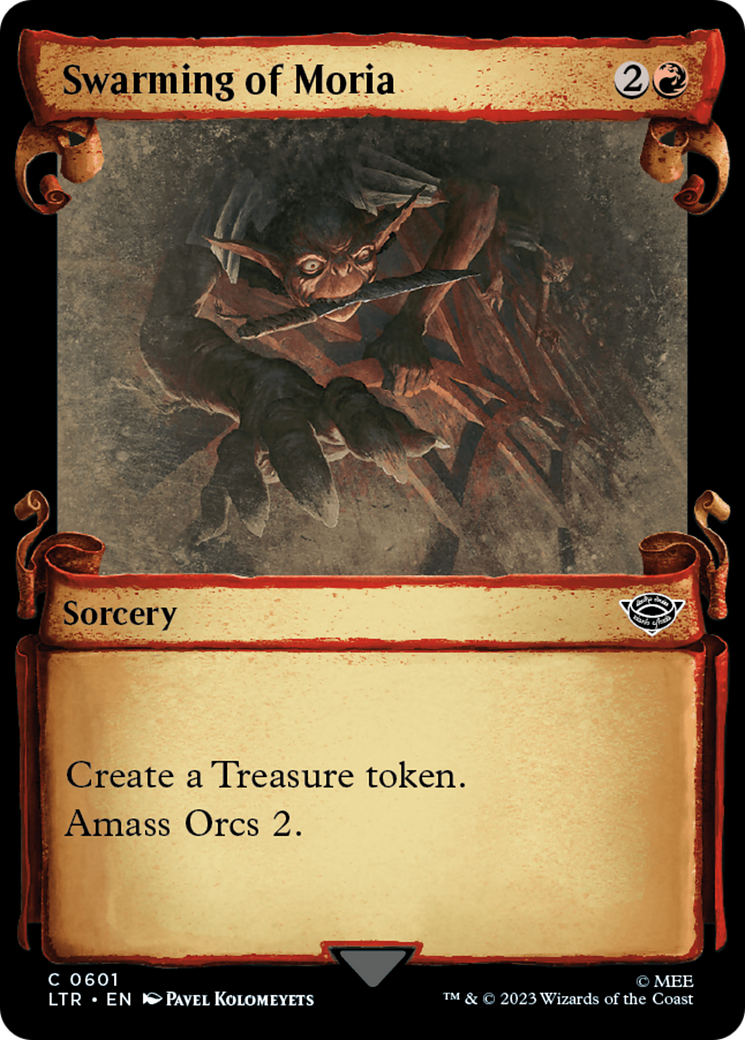 Image of Swarming of Moria [The Lord of the Rings: Tales of Middle-Earth Showcase Scrolls]
