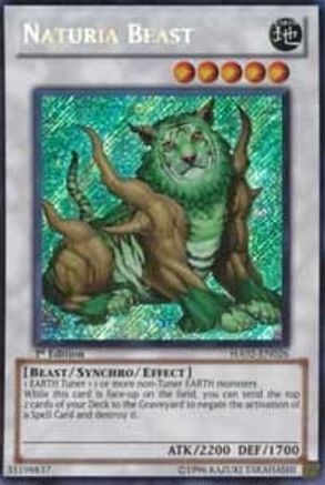 Image of Naturia Beast [HA02-EN026] Secret Rare