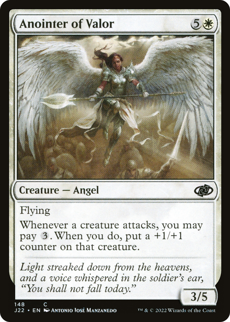Image of Anointer of Valor [Jumpstart 2022]