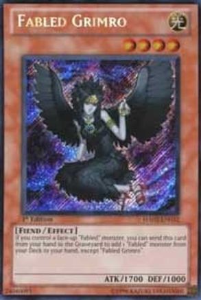 Image of Fabled Grimro [HA02-EN032] Secret Rare