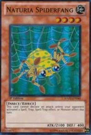 Image of Naturia Spiderfang [HA02-EN040] Super Rare