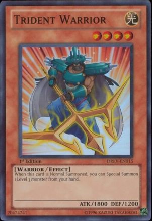 Image of Trident Warrior [DREV-EN015] Super Rare