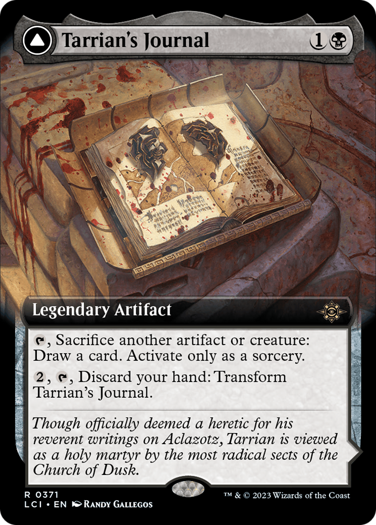 Image of Tarrian's Journal // The Tomb of Aclazotz (Extended Art) [The Lost Caverns of Ixalan]