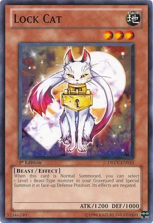 Image of Lock Cat [DREV-EN033] Common