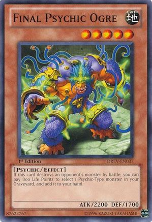 Image of Final Psychic Ogre [DREV-EN037] Common