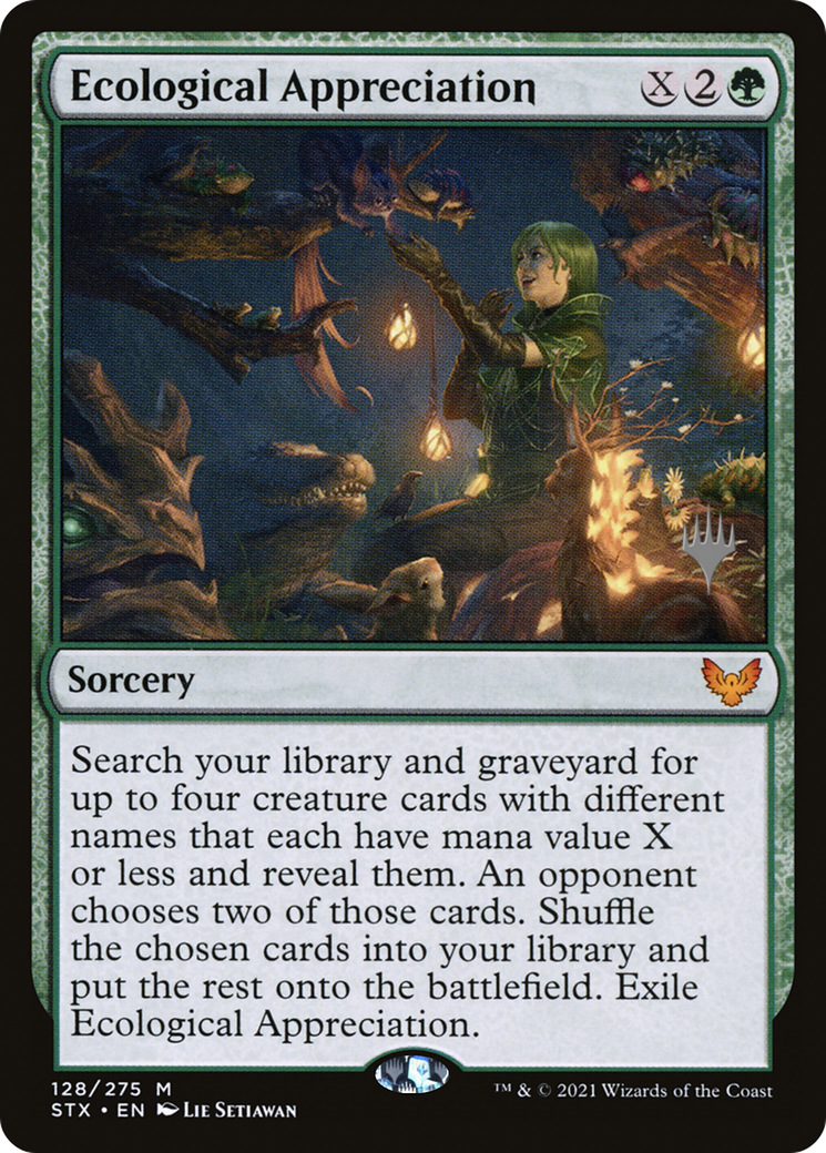 Image of Ecological Appreciation (Promo Pack) [Strixhaven: School of Mages Promos]