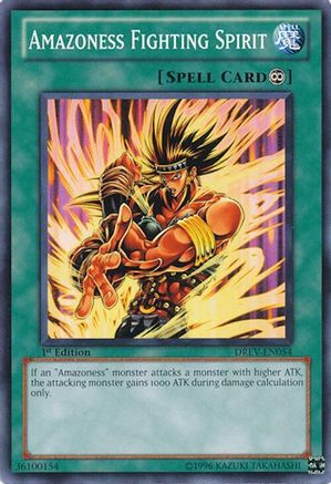 Image of Amazoness Fighting Spirit [DREV-EN054] Common