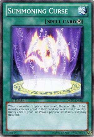 Image of Summoning Curse [DREV-EN061] Common