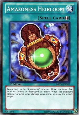 Image of Amazoness Heirloom [DREV-EN087] Super Rare