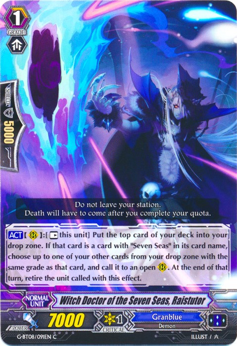 Image of Witch Doctor of the Seven Seas, Raistutor (G-BT08/091EN) [Absolute Judgment]