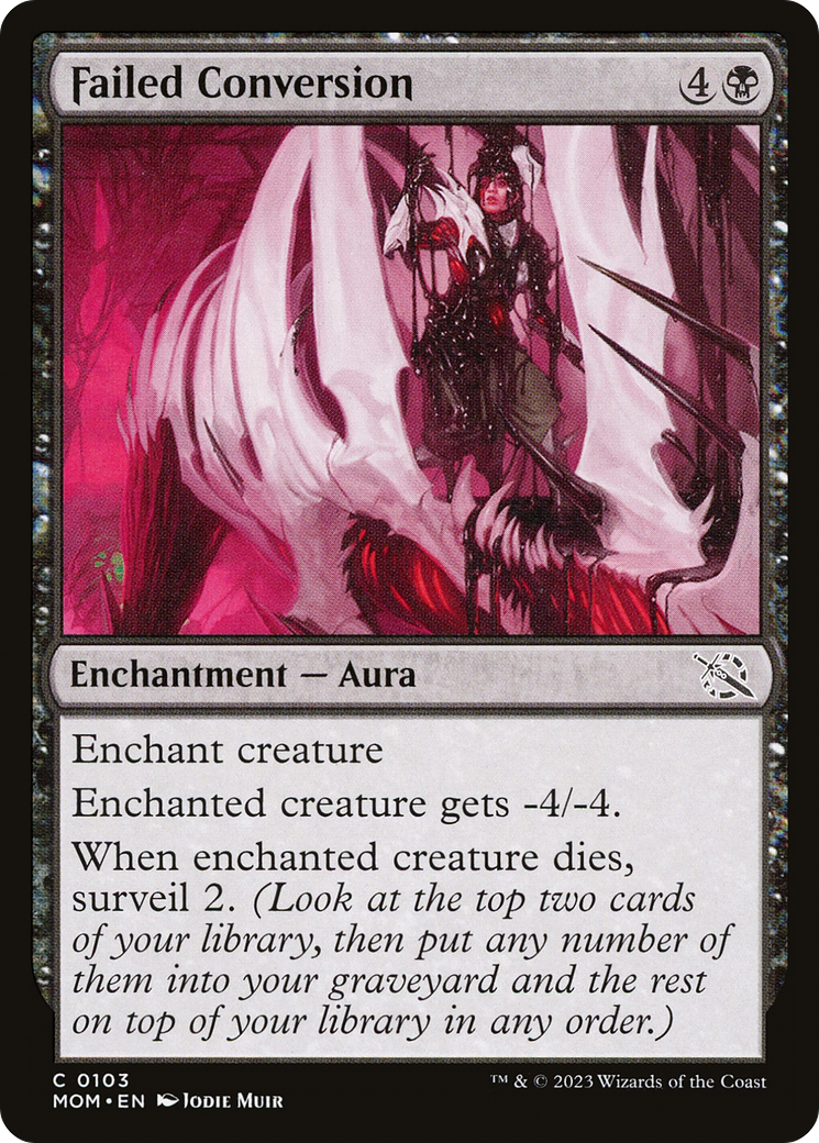 Image of Failed Conversion [March of the Machine]