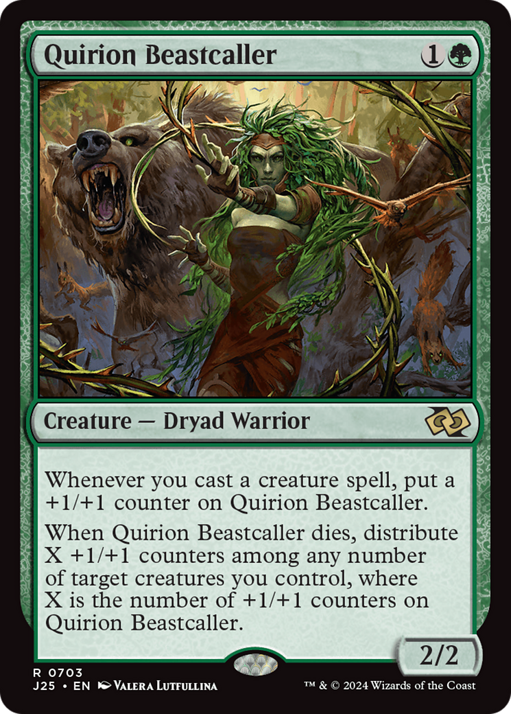Image of Quirion Beastcaller [Foundations Jumpstart]