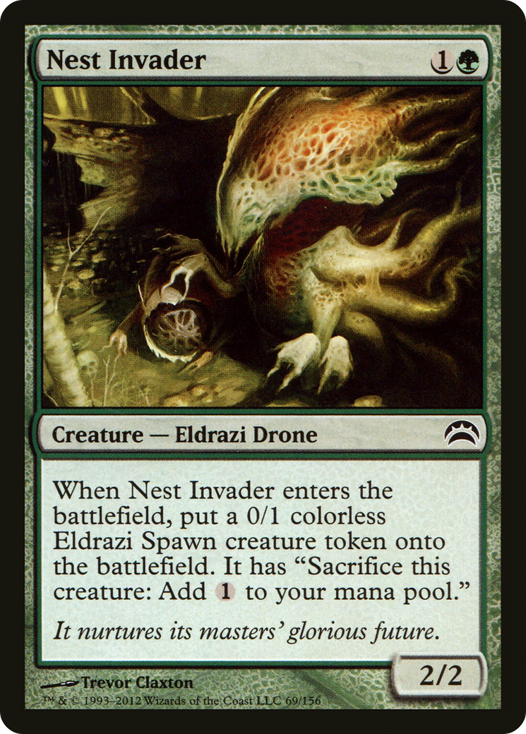 Image of Nest Invader (PC2-069) - Planechase 2012 Foil