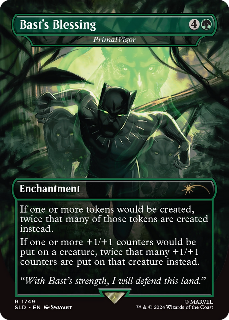 Image of Bast's Blessing - Primal Vigor [Secret Lair Drop Series]