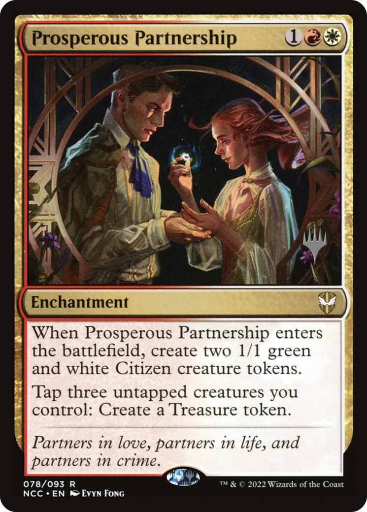Image of Prosperous Partnership (Promo Pack) [Streets of New Capenna Commander Promos]