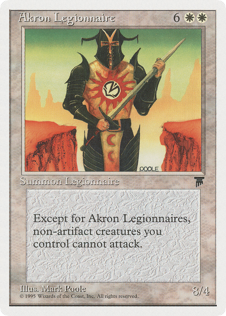 Image of Akron Legionnaire [Chronicles]