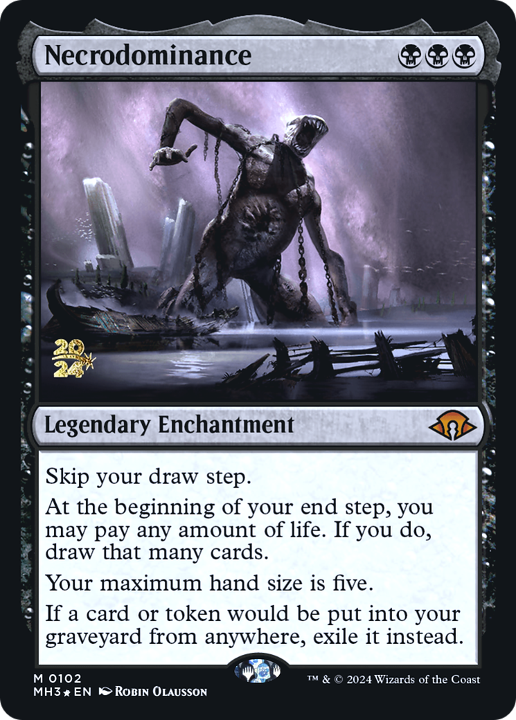 Image of Necrodominance [Modern Horizons 3 Prerelease Promos]