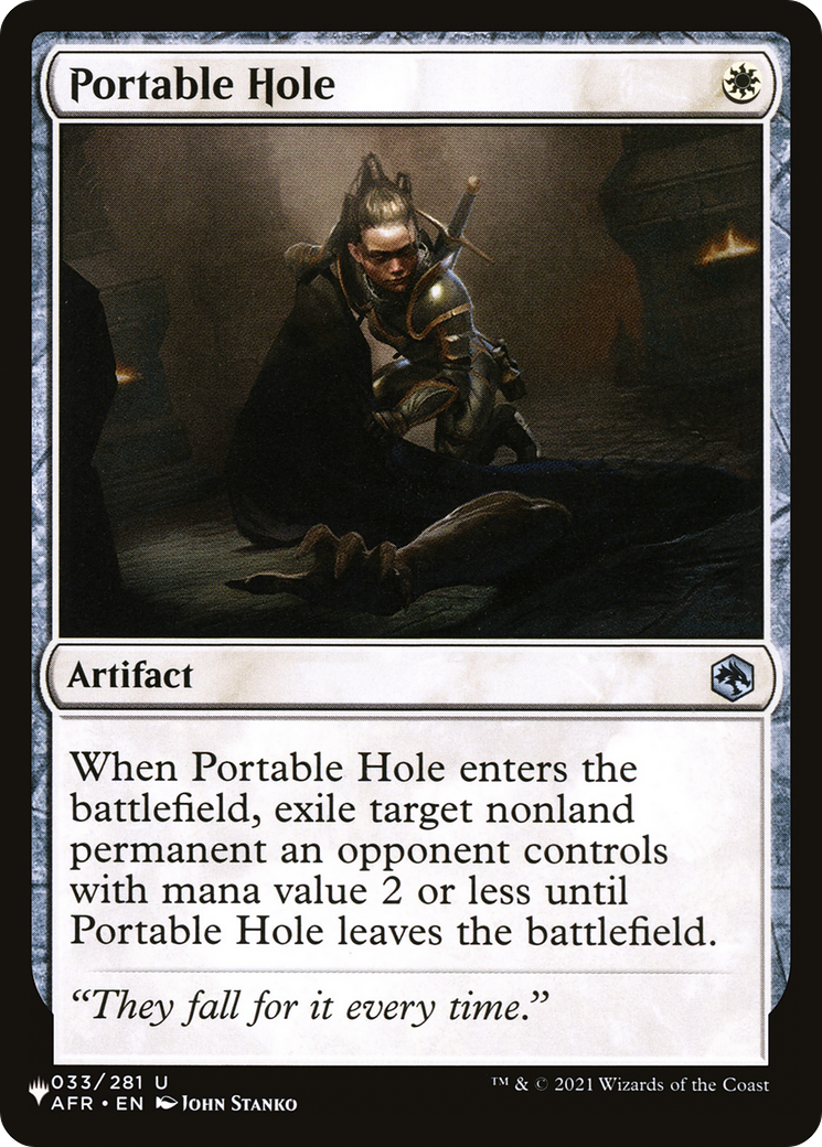 Image of Portable Hole [The List]