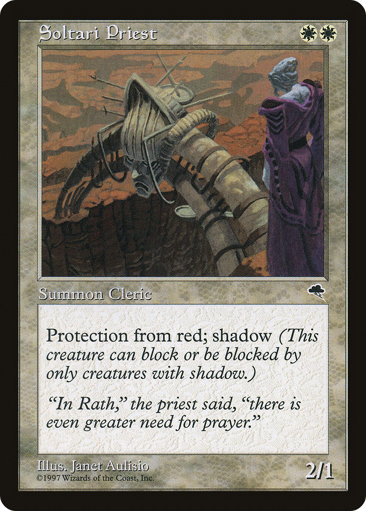 Image of Soltari Priest [Tempest]