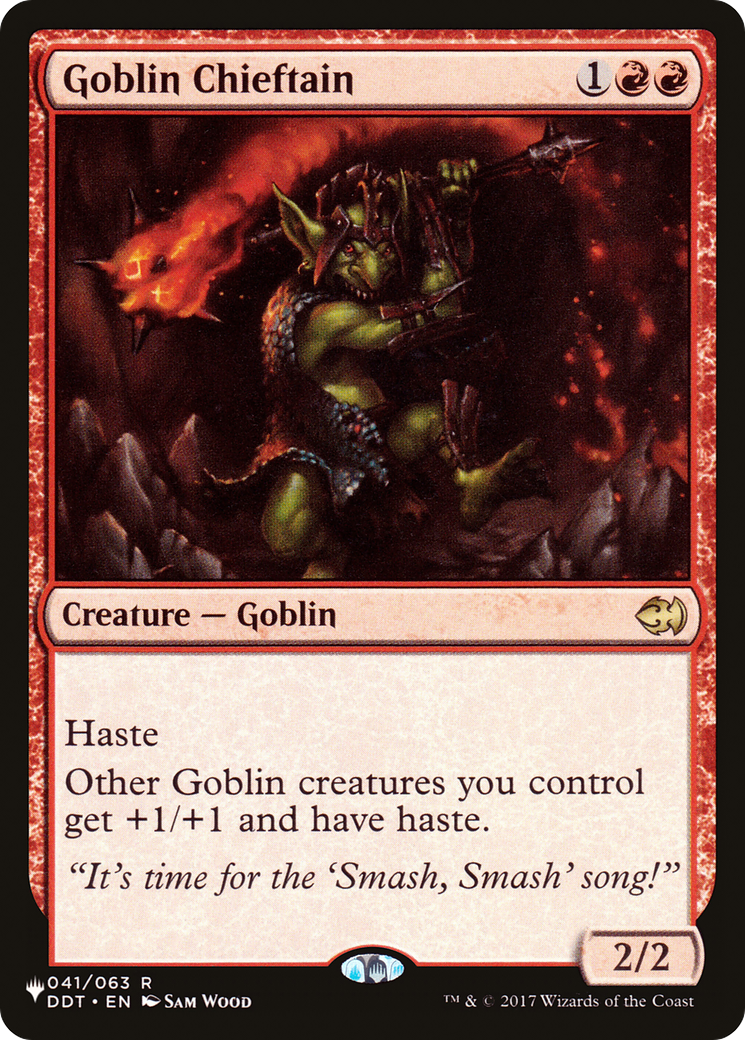 Image of Goblin Chieftain [The List]