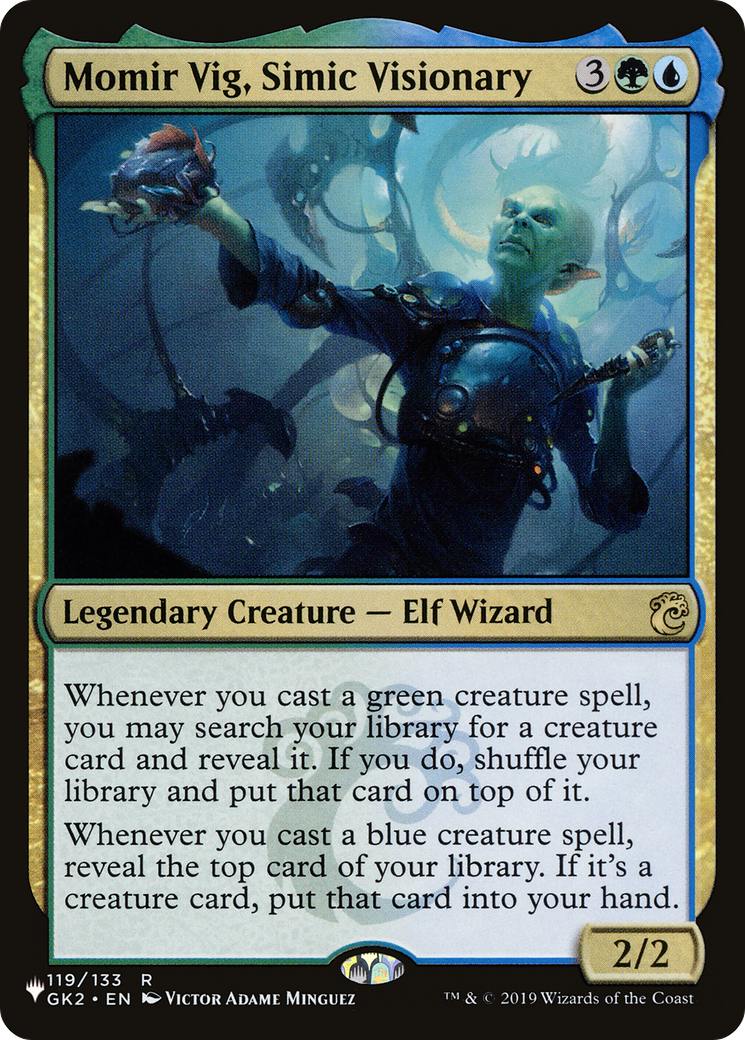 Image of Momir Vig, Simic Visionary [The List]