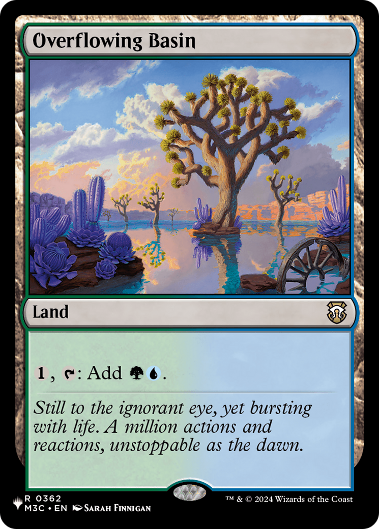 Image of Overflowing Basin (M3C) [The List]